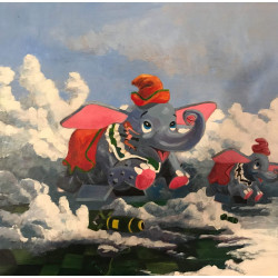 "Fall of Fortress Europe 1992" - 2017 (Framed Giclee Print)