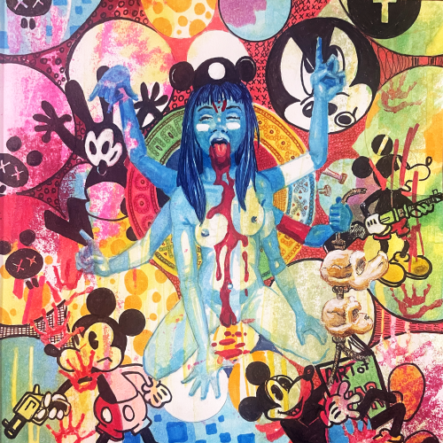 Kali Ha (Helter Skelter Version 1) -2024  - Framed