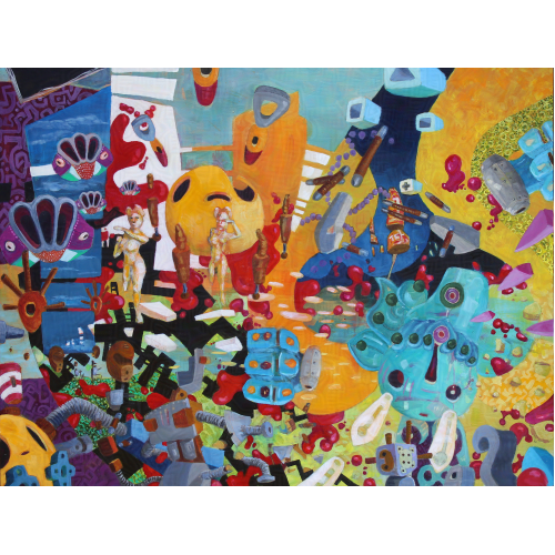 And It Keeps On Happening - 18x24 Original Version And It Keeps On Happening - 18x24 Original Version