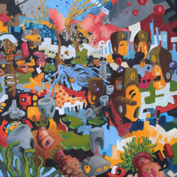 The Echo Chamber -Giclee Print 10X10